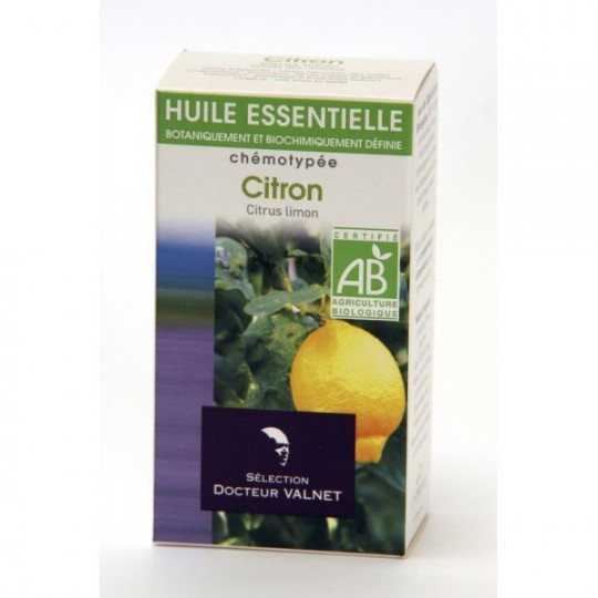 citron huile essentielle bio Valnet 10ml