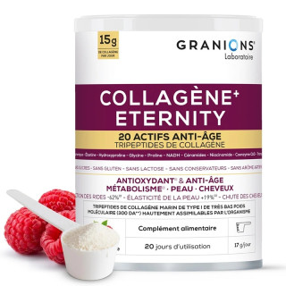 Tripeptide de collagène Collagène+ Éternity Granions - Peau et cheveux - 343g