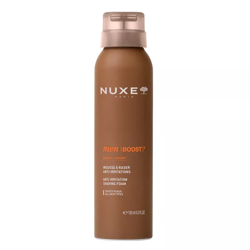 Mousse à raser anti-irritations Nuxe Men [BOOST]³ - Efficacité et sensorialité - 150ml