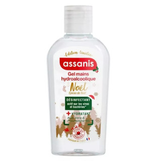 Gel hydroalcoolique mains édition limitée Noël Assanis - 80ml