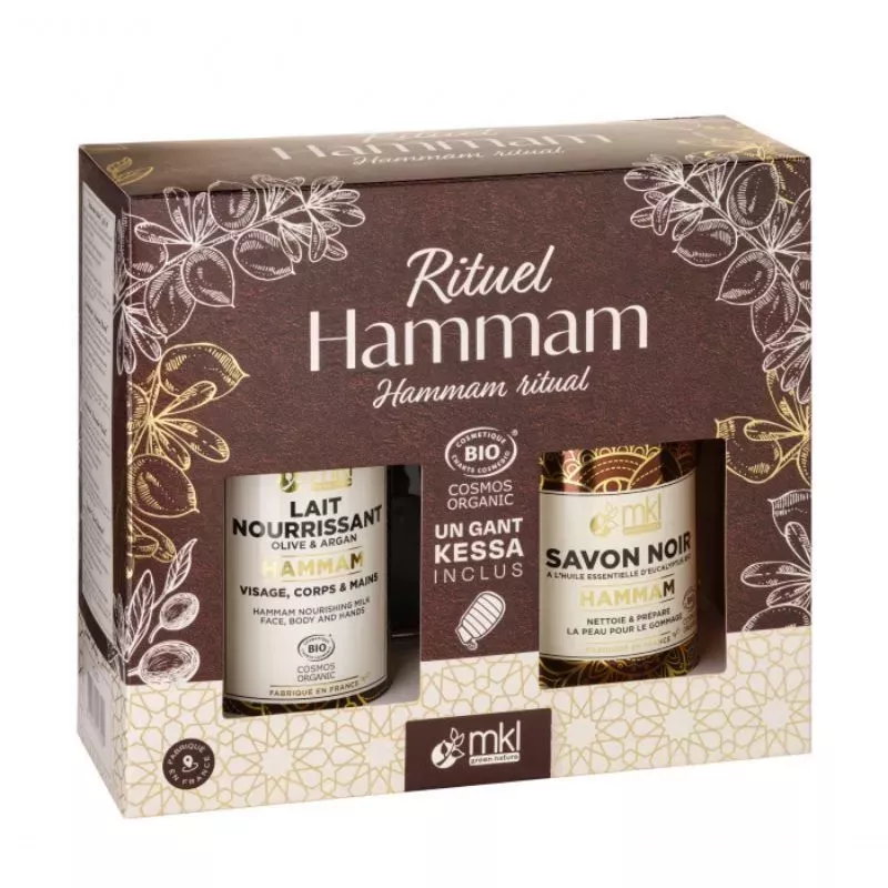 Coffret Rituel Hammam MKL Green Nature - 3 produits