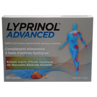 Lyprinol Advanced Health Prevent - Confort articulaire - 60 capsules