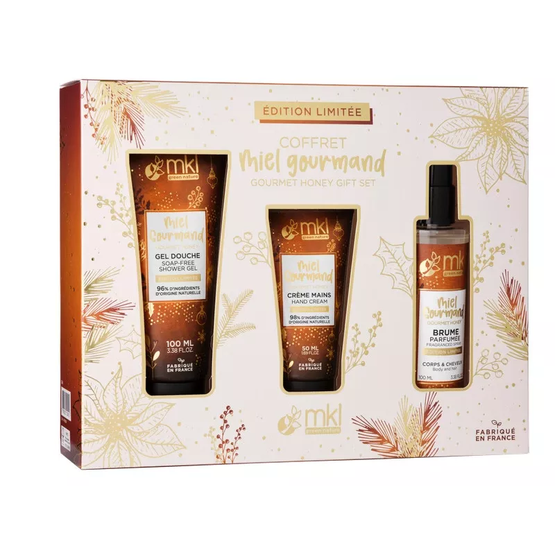 MKL Coffret Miel Gourmand - 3 soins
