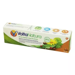 Gel de massage aux plantes Bio VoltaNatura - 100ml