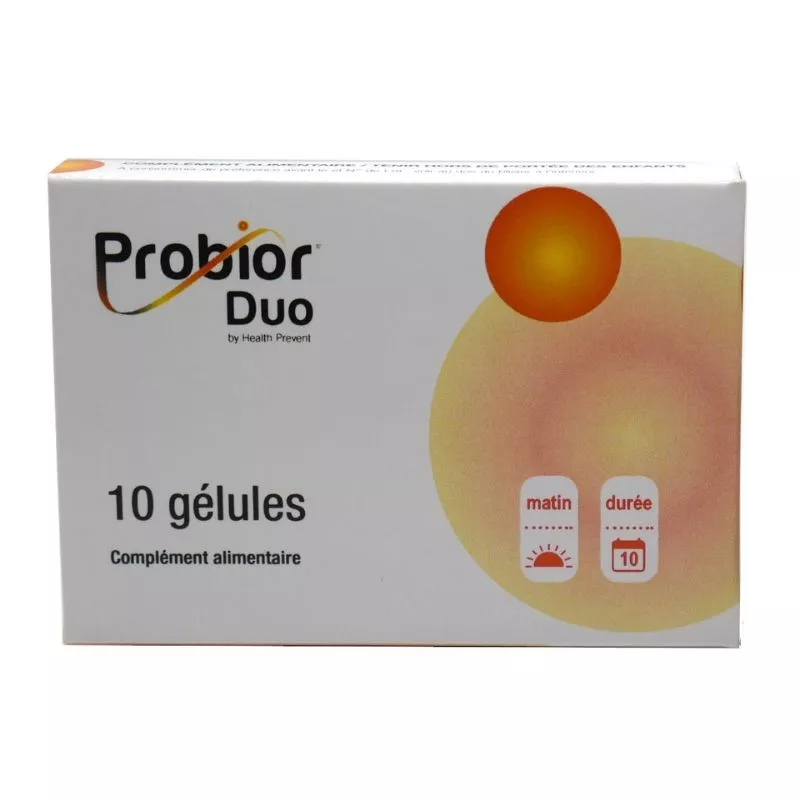 Probior Duo Health Prevent - Prébiotique + Probiotique - 10 gélules