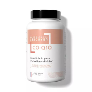 CO-Q10 Beauté de la peau & protection cellulaire Laboratoires Lescuyer - 60 gélules