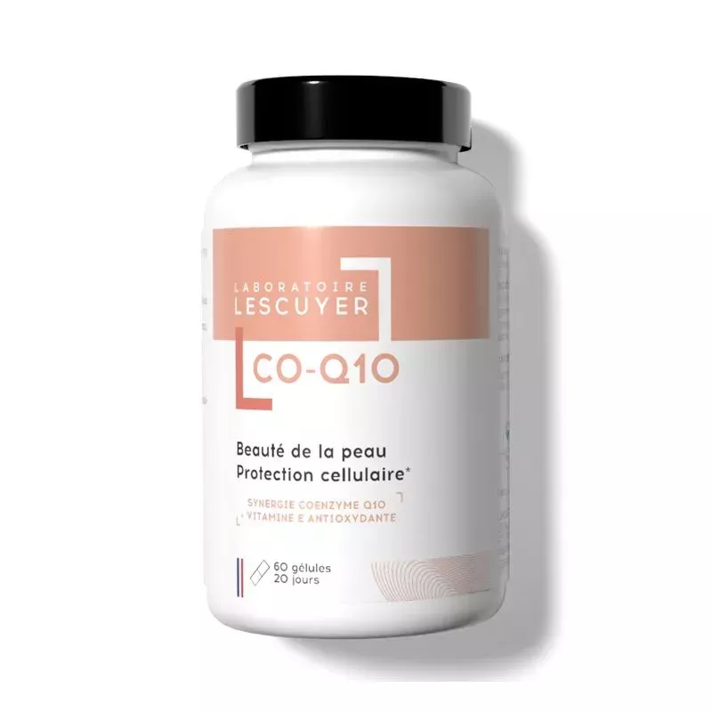 CO-Q10 Beauté de la peau & protection cellulaire Laboratoires Lescuyer - 60 gélules