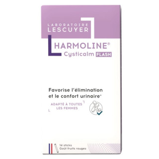 Harmoline Cysticalm Flash Confort urinaire Laboratoires Lescuyer - 10 sticks