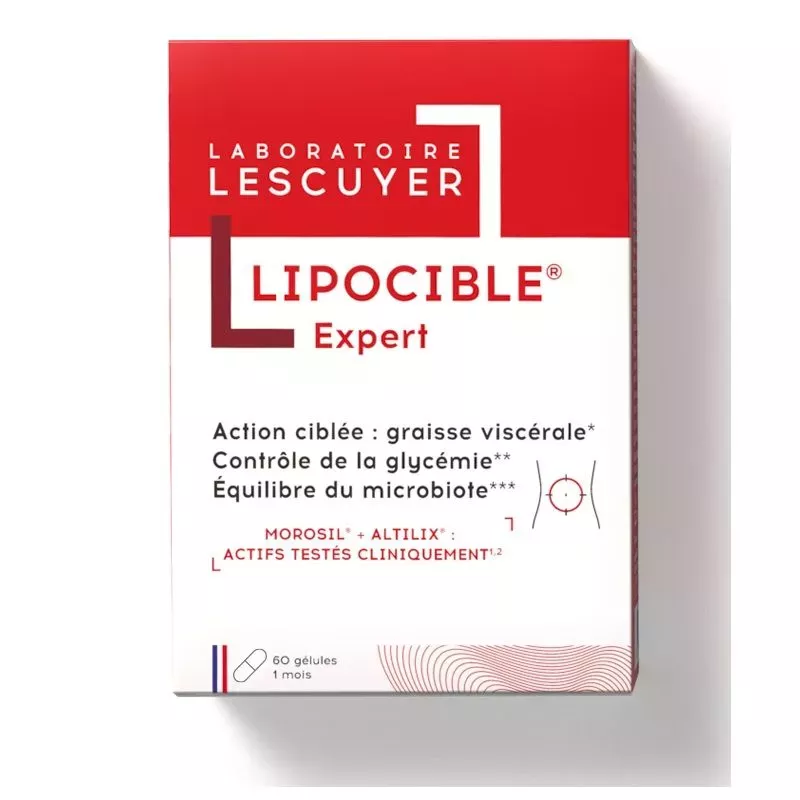 Lipocible Expert cholestérol & Ccardio-vasculaire Laboratoires Lescuyer - 60 gélules