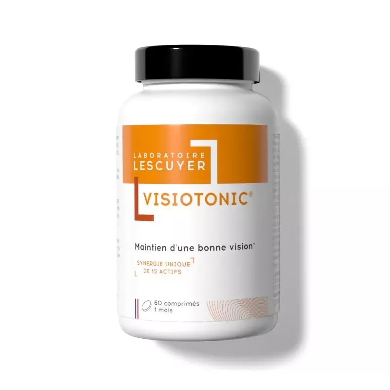 Visiotonic Maintien d'une bonne vision Laboratoires Lescuyer - 60 comprimés