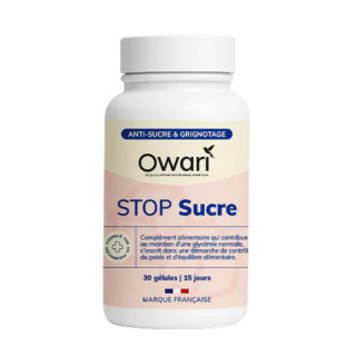 Stop Sucre Owari - Anti-sucre - 30 gélules