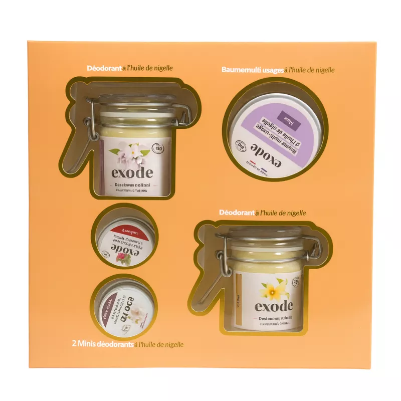 Exode Coffret Essentiel Corps - 5 produits