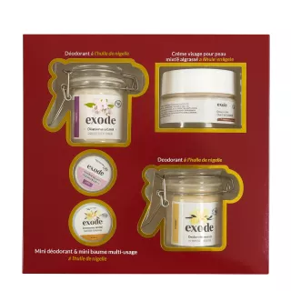 Exode Coffret Peau mixte à grasse - 5 produits