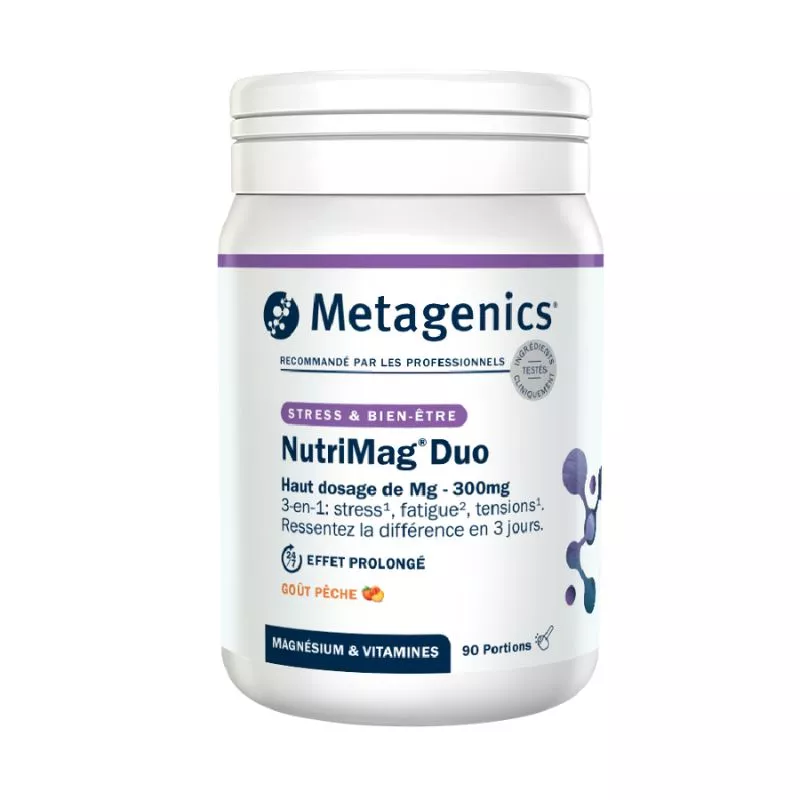 NutriMag Duo Metagenics - Stress, fatigue & tensions - 90 portions