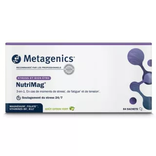 NutriMag Metagenics - Stress, fatigue & tensions - 84 sachets