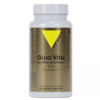 Gluci-Vital équilibre glucidique avec Glucophenol™ Vit'all+ - 60 gélules