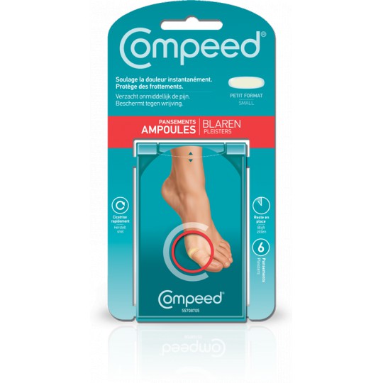 Compeed pansements ampoules small bte 6