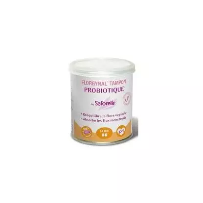 Florgynal Tampon Probiotique Sans Appli Boite de 14