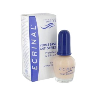 Ecrinal Soin des Ongles Vernis Base Anti-stries au silicium 10ml