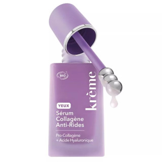 Sérum yeux Collagène anti‑rides avec applicateur CryoRoll® Krème - 15ml