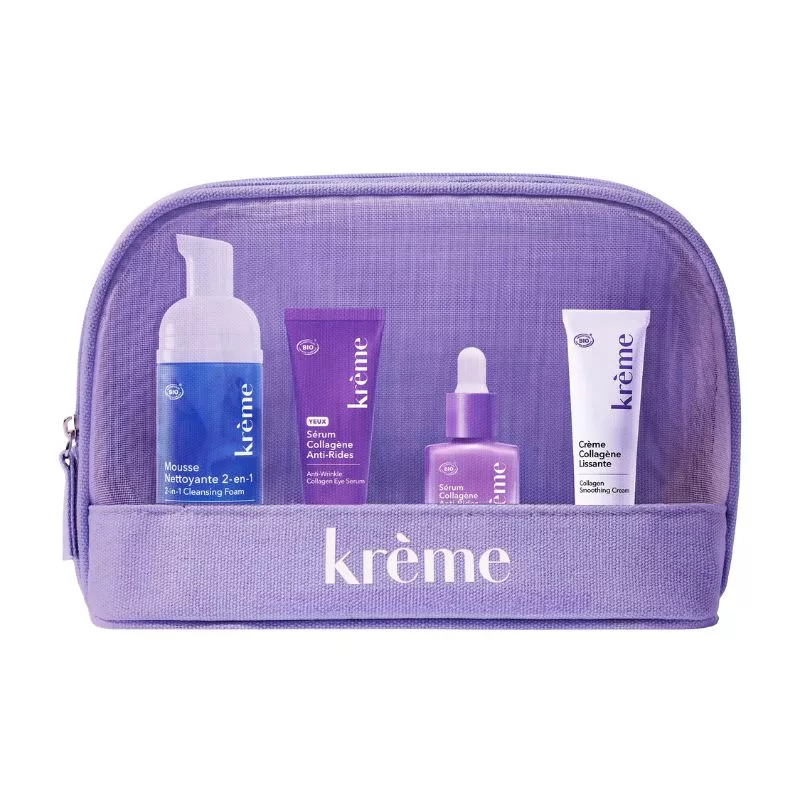Trousse routine lissante Krème - 4 soins en format voyage