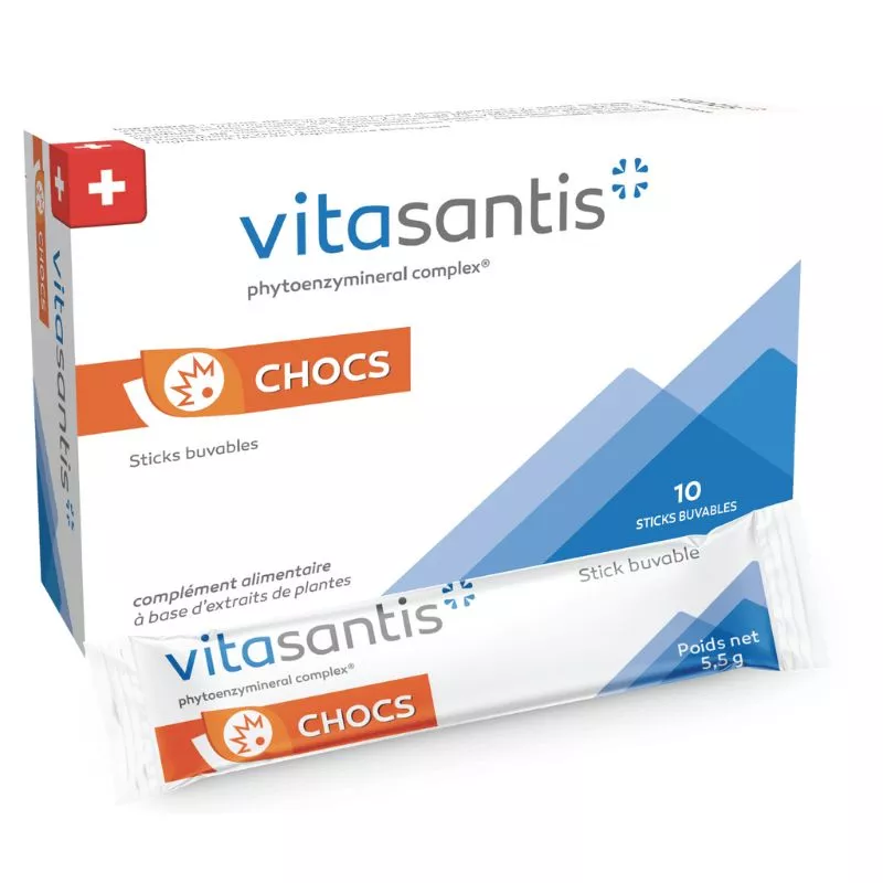 Vitasantis® Chocs Santis Pharma - Circulation sanguine - 10 sachets buvables 5ml