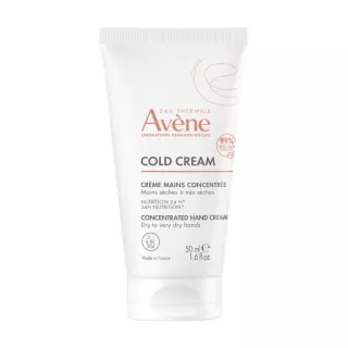 Crème mains concentrée Cold Cream Avène - Mains sèches à très sèches - 50ml