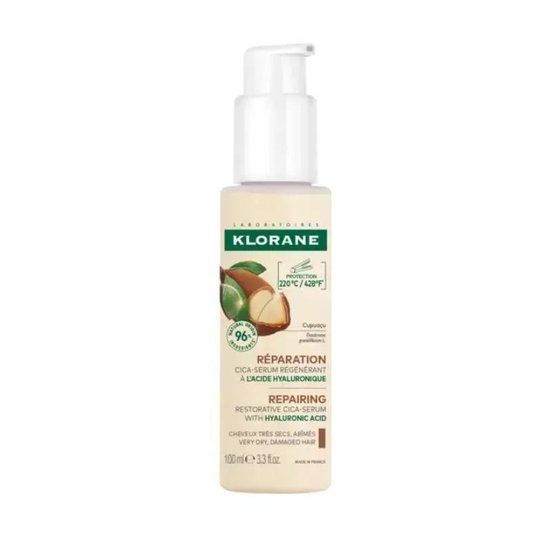Cica-Sérum réparateur au Cupuaçu Bio & acide hyaluronique Klorane - 100ml