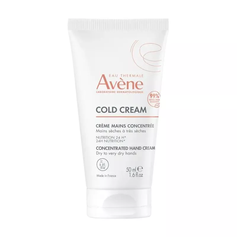 Crème mains concentrée Cold Cream Avène - Mains sèches à très sèches - 50ml
