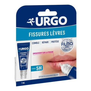 Filmogel Fissures lèvres comble, répare & protège Urgo - 7ml