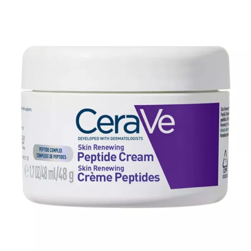 Crème aux peptides Skin Renewing CeraVe - Tous types de peaux - 48g