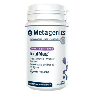 NutriMag Metagenics - Stress & bien-être - 180 comprimés