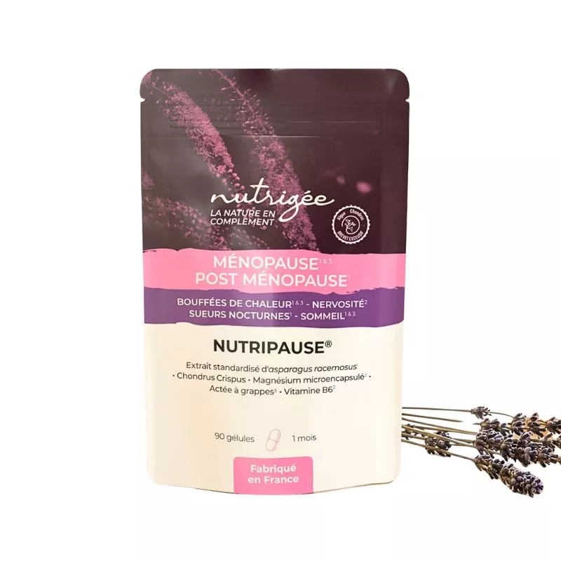 Nutripause Nutrigée - Ménopause & Post-Ménopause - 90 gélules