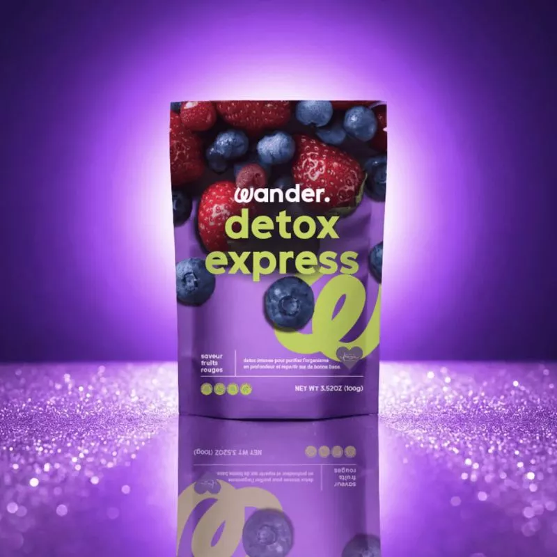 Cure Détox Express Fruits Rouges Wandernana - 100g
