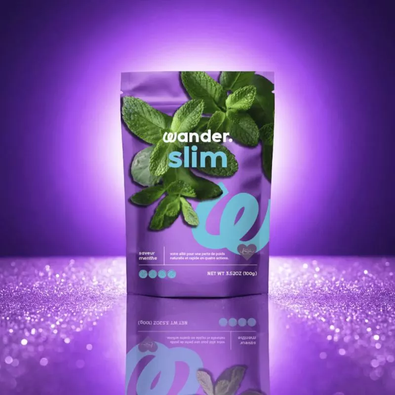 Wander Slim coupe-faim naturel Menthe Wandernana - 100g
