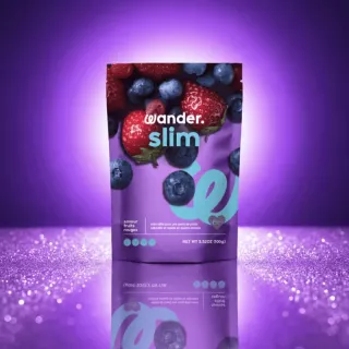 Wander Slim coupe-faim naturel Fruits Rouges Wandernana - 100g