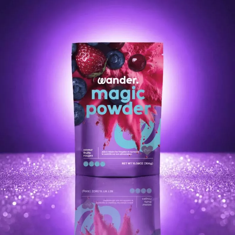 Magic Powder coupe-faim naturel Fruits Rouges Wandernana - 100g