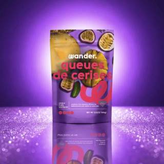Queues de Cerises Action ventre plat Fruits Exotiques Wandernana - 100g