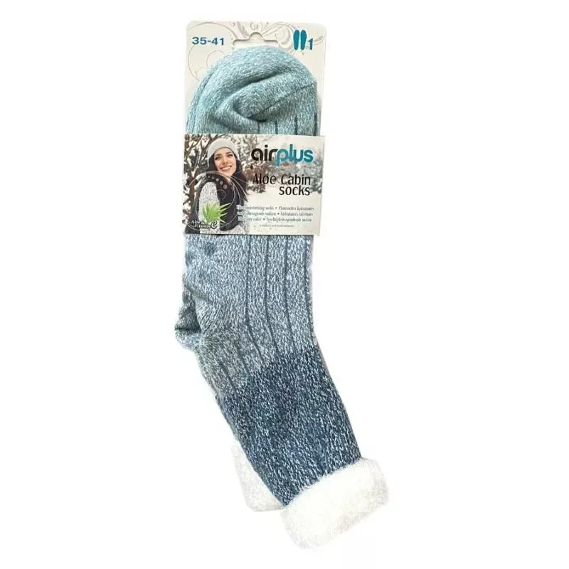 Chaussettes hydratantes femme Flocon vert Aloe Cabin Socks AirPlus - 35-41