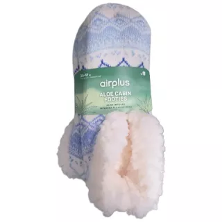 Chaussons hydratants femme Bleu Slippers Ombre AirPlus - 36-41