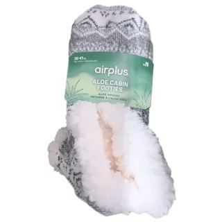 Chaussons hydratants femme Gris Slippers Ombre AirPlus - 36-41