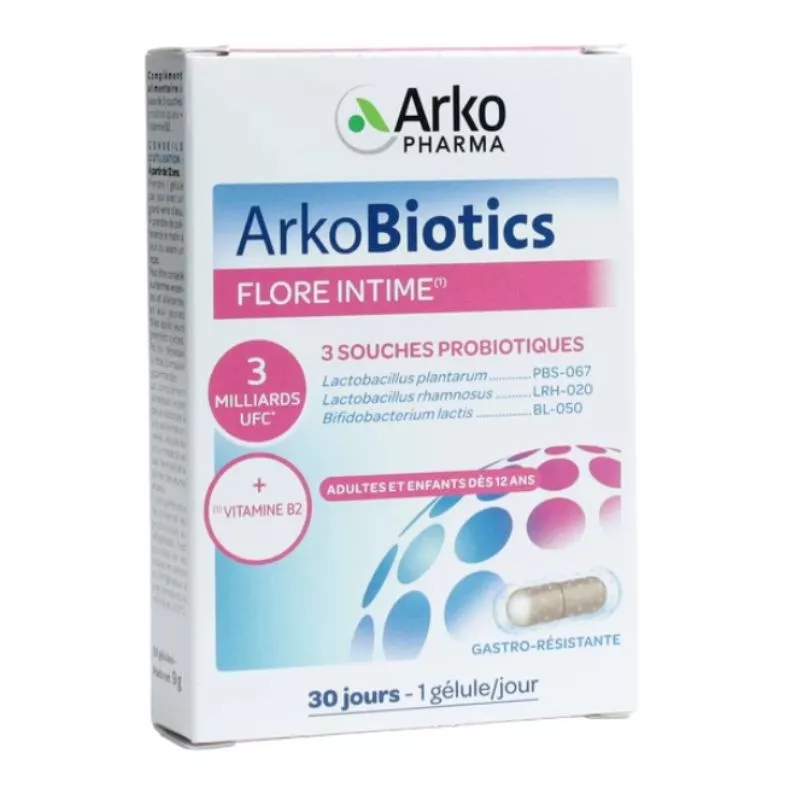 ArkoBiotics Flore intime Arkopharma - 30 gélules