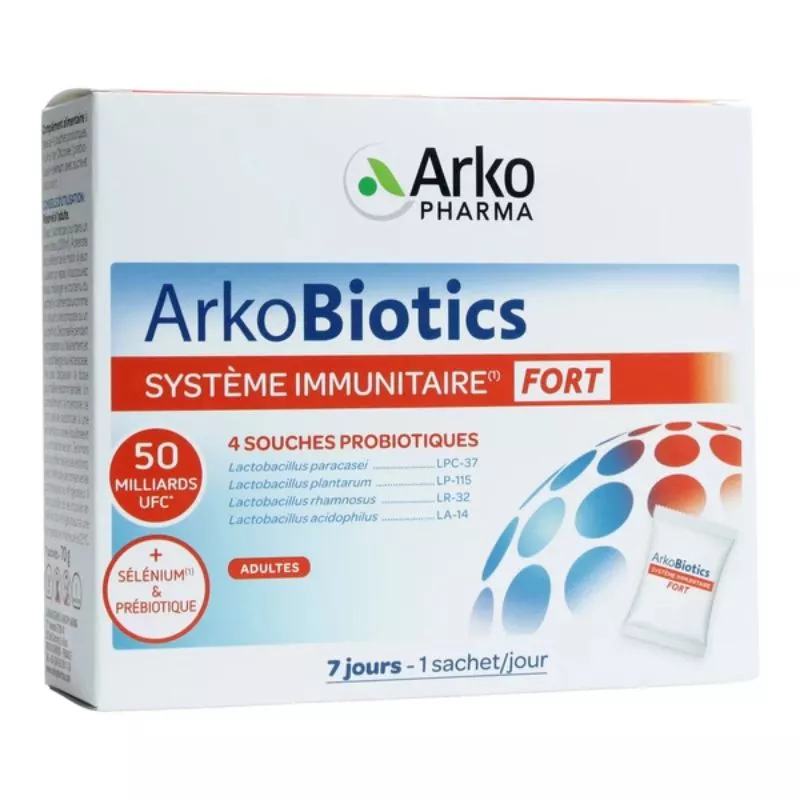 ArkoBiotics Système Immunitaire Fort Arkopharma - 7 sachets