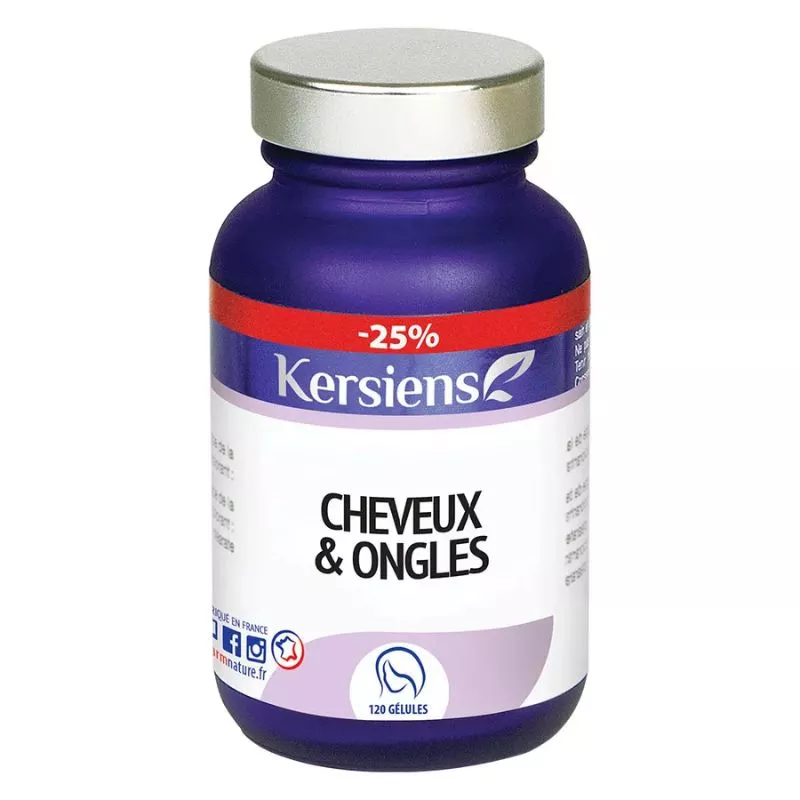 Cheveux & Ongles Kersiens - 120 gélules