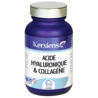Acide Hyaluronique & Collagène Kersiens - 60 gélules