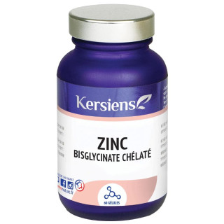 Zinc bisglycinate chélaté Kersiens - 60 gélules