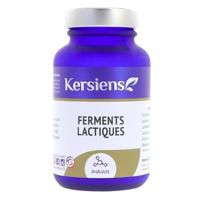Ferments lactiques Kersiens - Microbiote intestinal - 30 gélules