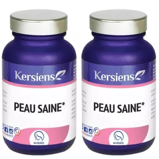 Peau saine Kersiens - Problèmes de peau - 2 x 60 gélules