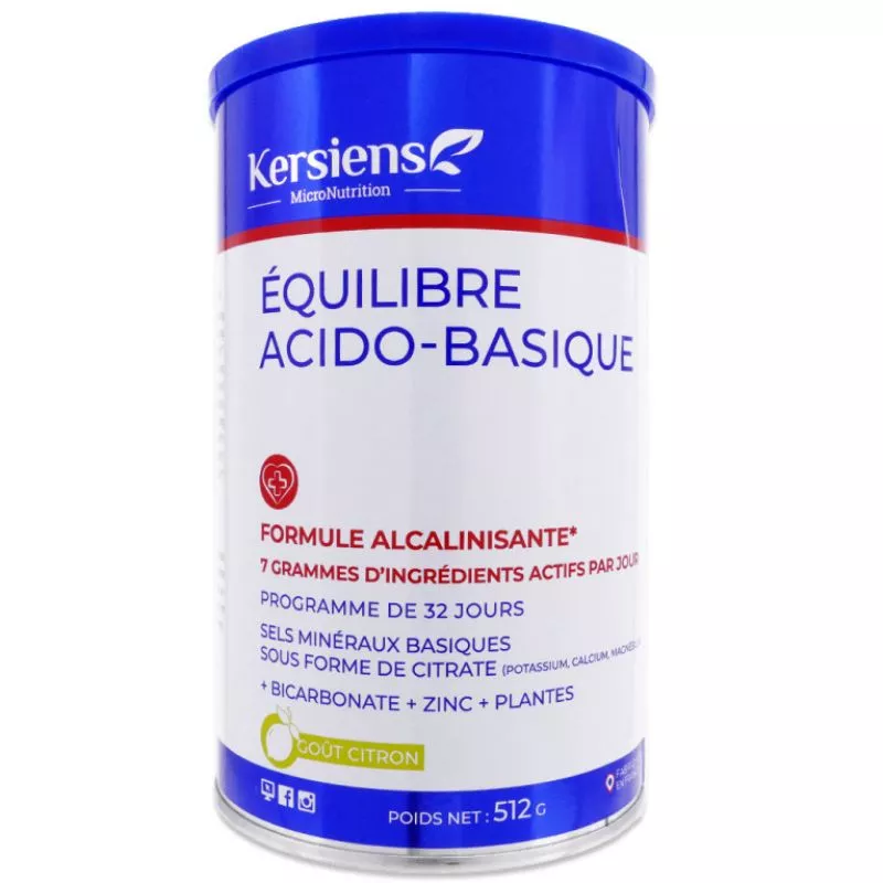Équilibre Acido-Basique Kersiens - 512g goût citron