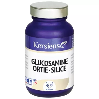Glucosamine Ortie Silice Kersiens - Souplesse articulaire - 30 gélules